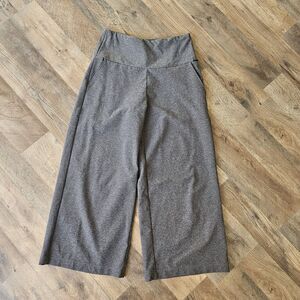 MPG Sport Drift Wide Leg Pants Heathered Charcoal Size Medium. EUC
